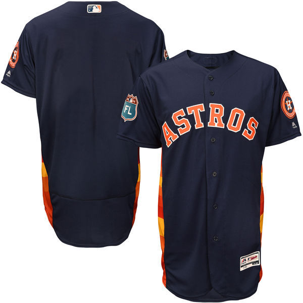 2017 MLB Houston Astros Blank Blue Jerseys->kansas city royals->MLB Jersey